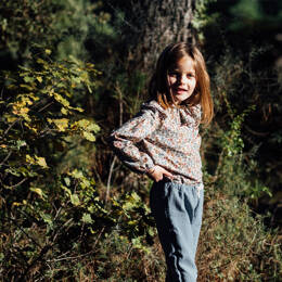 Pantalon enfant coton quilté ARBOUSIER