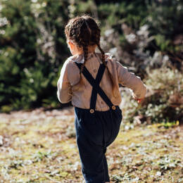 Salopette enfant nid d'abeille OLIVIER