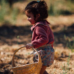 Bloomer bébé fleuri RHUBARBE