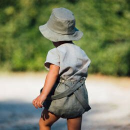 Bob bébé lin olive TOURNESOL