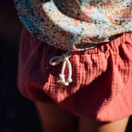 Bloomer bébé double gaze RHUBARBE