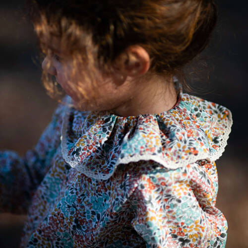 Blouse fille fleuri LAURIER