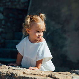 Barboteuse bébé cérémonie JUJUBE