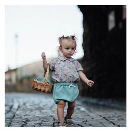 Bloomer bébé en coton bio ROMARIN