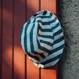 Bob bébé rayures lin TOURNESOL