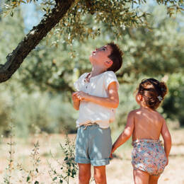 Short enfant coton bio FICUS