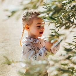 Blouse fille fleurie LAURIER