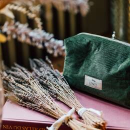 Trousse de toilette bébé velours FEVE