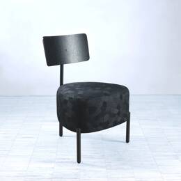 HUMANISTE DAZZLE,  le fauteuil - Noir - chêne teinté noir