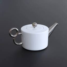 MANIÉRISTE, la théière - Platine brillant