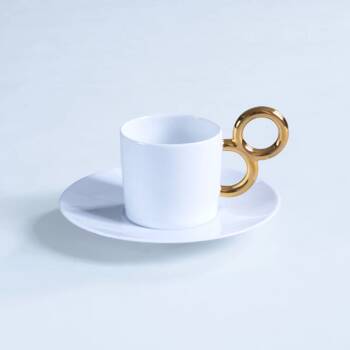 MANIÉRISTE, la tasse à thé - Or brillant