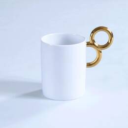 Le mug or brillant