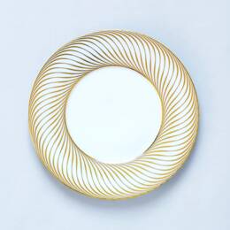 VERTIGE OR MAT - Assiette à diner 27cm