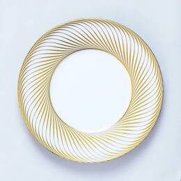 VERTIGE OR MAT - Assiette de présentation 32cm