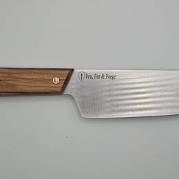 Couteau de chef artisanal en inox