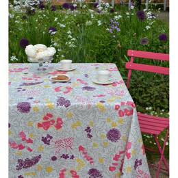 Chemin de table Mimosa Parme