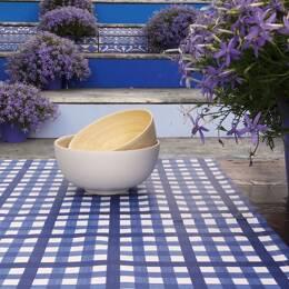 Set de table enduit Guinguette Bleu