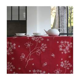 Nappe enduite Astrance rouge