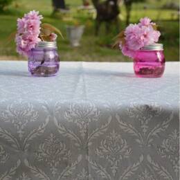 Nappe enduite Pompadour grise