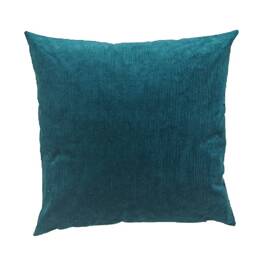 Coussin velours côtelé Emeraude
