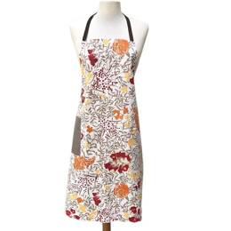 Tablier enduit Mimosa rouge