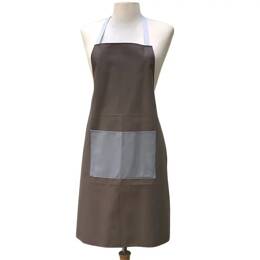 Tablier enduit Uni taupe