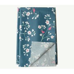 Serviettes de table Cerisier pétrole - Lot de 2