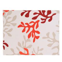 Set de table enduit Corail rouge