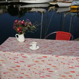 Nappe enduite Poissons soleil