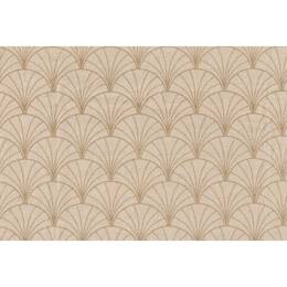Serviettes de table Papyrus nacre - Lot de 2