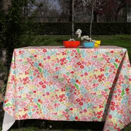 Chemin de table Jardin fleuri