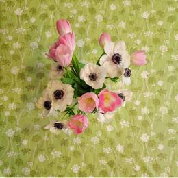 Set de table Herbes vertes