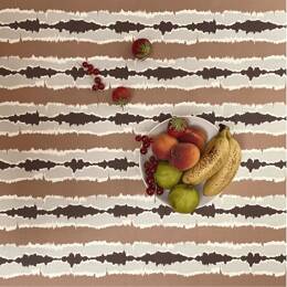 Set de table enduit Ikat chocolat