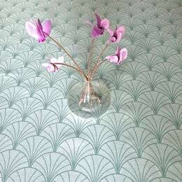 Set de table Papyrus vert d'eau