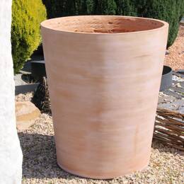Grand pot de fleur en terre cuite diam. 80cm - 450L