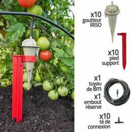Kit arrosage goutteurs IRISO x10