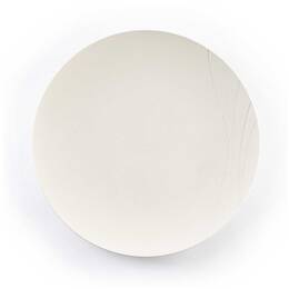 Assiette plate réutilisable blanc - Vaisselle écologique