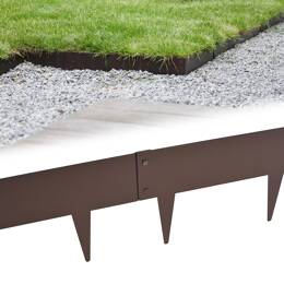 Bordurette métal acier 1m - français