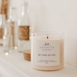 Bougie parfumée en cire végétale 200g - Made in France