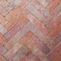 Brique rouge en terre cuite - 1/2 palette 4.40m2