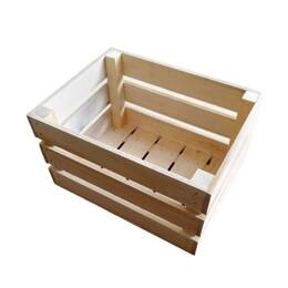 Caisse en bois H. 25cm