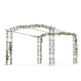 Carport Pagode 13,10m2