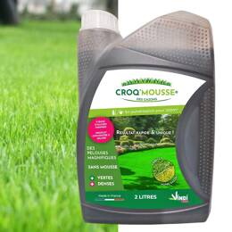 Croq mousse des gazons - biostimulant naturel 3 x 2L = 6 litres