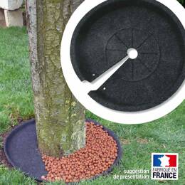 Disque de paillage pied d'arbre, 100% recyclé