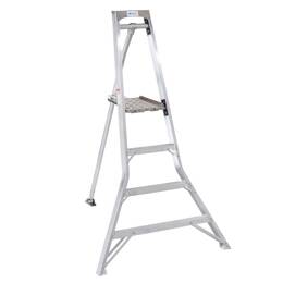 Echelle fruitière tripode Mimax4 aluminium avec plateforme de cueille - H.1,67 m