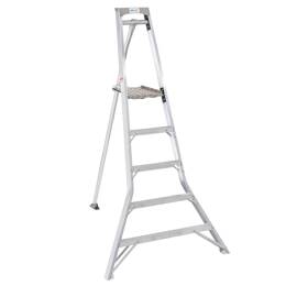 Echelle fruitière tripode Mimax5 aluminium avec plateforme de cueille - H.1,94 m