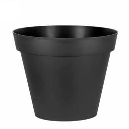 Grand pot de fleurs XXL Gris Anthracite - Diam. 100cm x haut. 80cm 356L