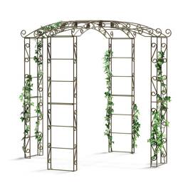 Kiosque gloriette en fer 4 pieds Pagode 5,70m2