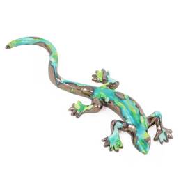 Lézard Déco en céramique Vert
