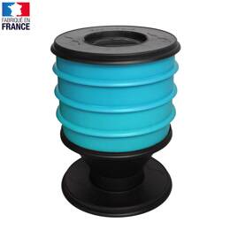 Lombricomposteur EcoWorms BLEU et 200g vers